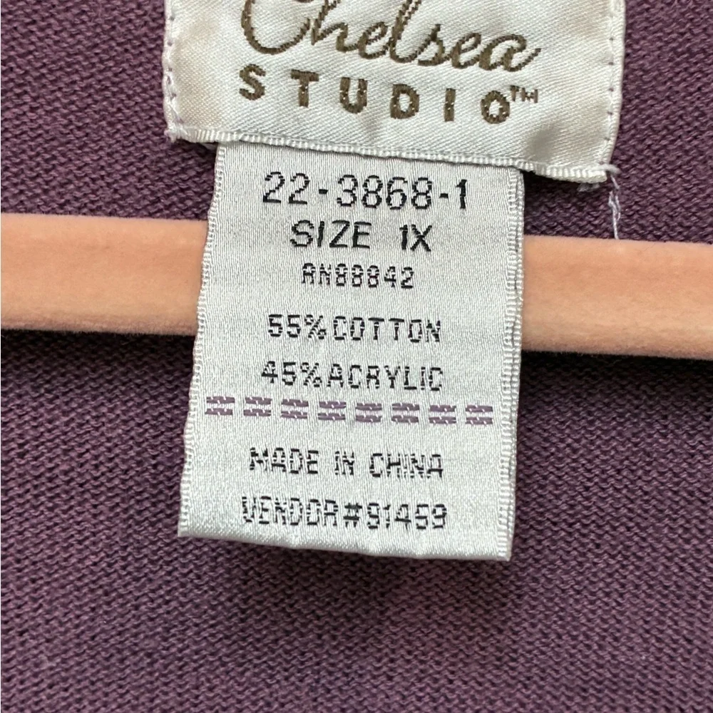 Chic Plum Cardigan by Charter Club